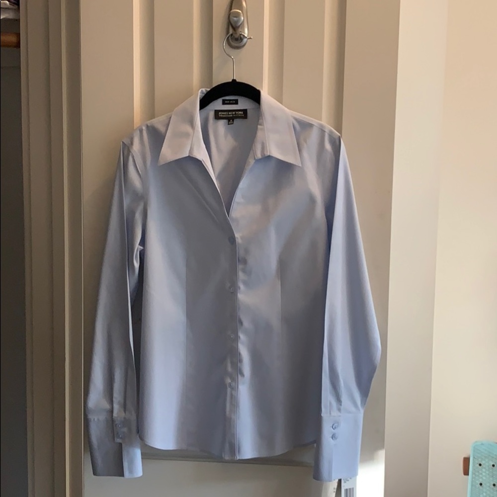Blue Oxford work shirt